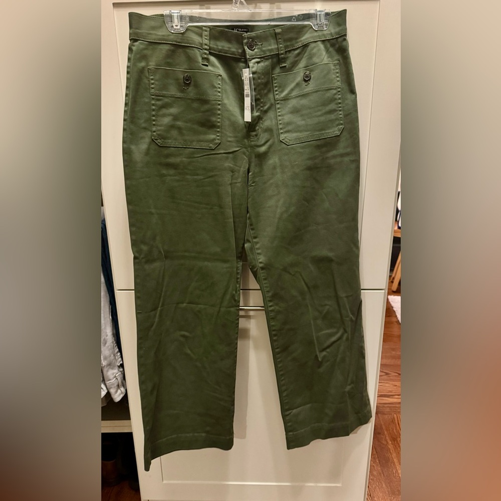 J. Crew Sage Green Trousers